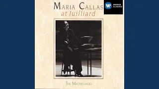 Callas' Farewell to the Students