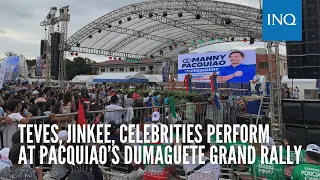 Teves, Jinkee, celebrities perform at Pacquiao’s Dumaguete grand rally