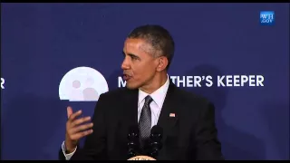 President Obama at Lehman College