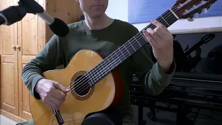 CARLOS SANTANA - Samba Pa Ti (Arr. by Fred Harz) Classical Guitar Cover