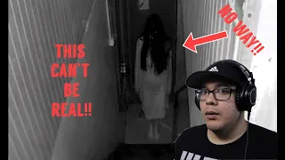 Reacting to: 5 SCARY Ghost Videos NOT For The SQUEAMISH