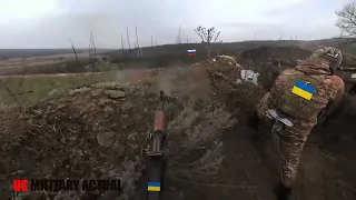 Rekaman GoPro!! Pasukan elit Ukraina dan Rusia bertempur jarak dekat di Bakhmut