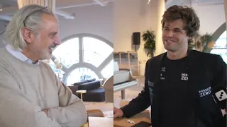 Magnus Carlsen meets the Nephew of Bobby Fischer