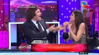 Javier Milei se enfrenta a la ultrakirchnerista Fernanda Vallejos, Intratables- 25/11/16