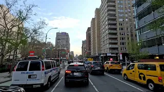 4K Driving from New York City Borough Boro Queens to Manhattan LES Lower East Side & Back ASMR FF