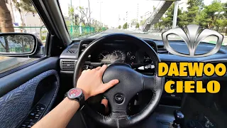 Daewoo Cielo 1379(2000) 1.5 lit 80HP 2000 POV test driving/دوو سیلو/Daewoo nexia/نکسیا/ رانندگی