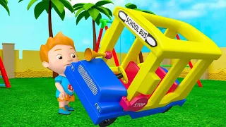 Las ruedas del autobús Y más canciones infantiles!  Baby Berry - Español