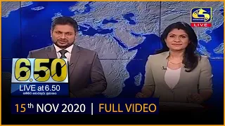 Live at 6.50 News –  2020.11.15