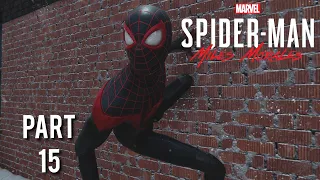 SPIDER-MAN MILES MORALES PS5 Walkthrough Gameplay || No Commentary || Part 15