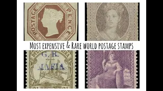 Most Expensive & Rare World Postage Stamps