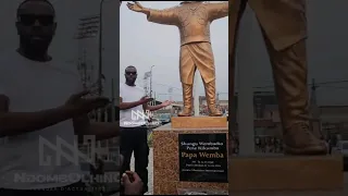 GIMS ake ko mona statue ya PAPA WEMBA ‼️ #Kinshasa