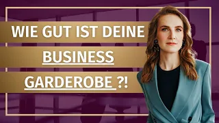 Business-Garderobe: Warum dich eine ungeeignete Garderobe viel Zeit, Geld und Nerven kostet!