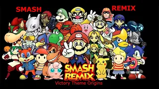 Every Character's Victory Theme Origins in Smash Remix (As of Ver. 1.4.0)