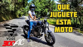 🚨 PRIMICIA 🚨 VOGE 300 AC ▶️ Prueba de manejo 🔥 ▶️ Mas economica que la HONDA CB300F 😲