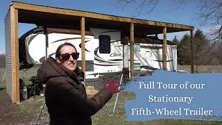 Full RV Tour - Stationary Fifth-Wheel Trailer