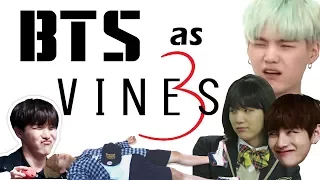 bts as vines part 3 (the sad, gay version)