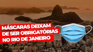 MÁSCARAS DEIXAM de SER OBRIGATÓRIAS no RIO DE JANEIRO em LOCAIS FECHADOS | QUAIS as REGRAS?