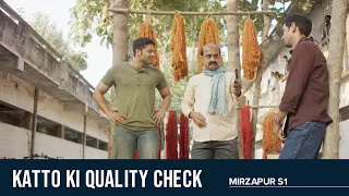 Katto Ki Quality Check | Mirzapur | Ali Fazal | Vikrant Massey