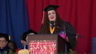 Mary Kathleen Conlon Delivers Her 2019 Valedictory Address