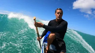 Surf's Up: 4-Man Canoe Surfing in Waikiki Gets Lively