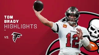 Tom Brady's Best Throws in 4-TD Game vs. Falcons | NFL 2021 Highlights