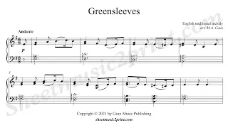 Greensleeves - Piano