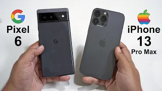 Google Pixel 6 Vs iPhone 13 Pro Max Speed Test & Camera Comparison