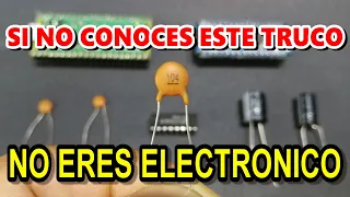 ✅ POCOS ELECTRONICOS Conocen este TRUCO con CONDENSADORES CERAMICOS | FULL ANALISIS TECNICO