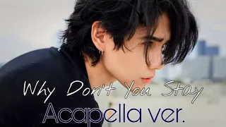 Jeff Satur 'Why Don't You Stay' (English ver.) (Acapella)