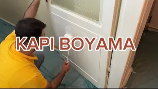 KAPI BOYAMA NASIL YAPILIR ? | YAĞLI BOYA İLE KAPI BOYAMA