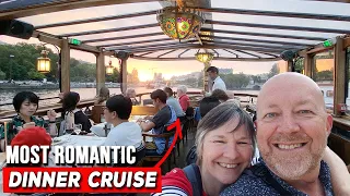 We Tried an Upscale DINNER CRUISE in Paris