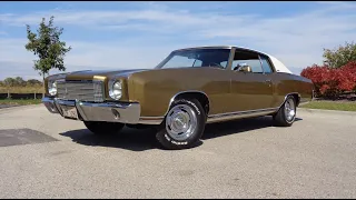 1970 Chevrolet Chevy Monte Carlo SS 454 SS454 in Gold & Ride on My Car Story with Lou Costabile