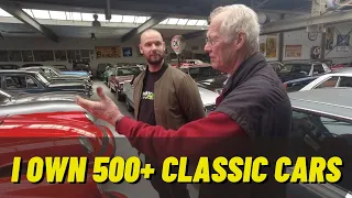 Biggest Classic Car & Oldtimer Motorcycle Collection Europe 500+ Joop Stolze Vlog. [ENG SUBS]