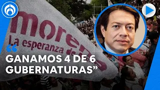"2022 sí fue un buen año para Morena; estamos listos para dar batalla": Mario Delgado