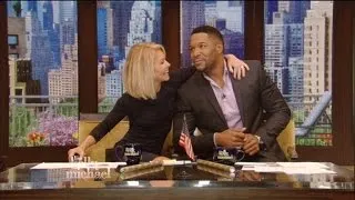 Michael Strahan Becomes Emotional During Last Show With Kelly Ripa