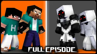 FULL EPISODE OF HEROBRINE FAMILY VS ENTITY 303 FAMILY - MINECRAFT ANIMATION MONSTER SCHOOL