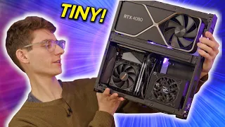 The Smallest ITX Case For A RTX 4090! 😎 Fractal Ridge Review!