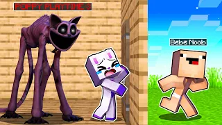 Me CONVIERTO en POPPY PLAYTIME 3 para TROLLEAR a BEBE NOOB 😂🤣 | Michi Miau Minecraft