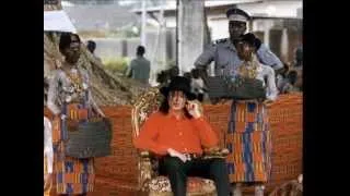 Michael Jackson Coronation - King of the Sanwi's in Krinjabo, Africa 1992