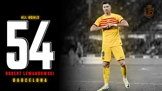 Robert Lewandowski All 54 Goals For F.C BARCELONA So Far | With Commentary - FHD