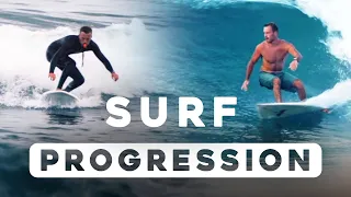J'APPRENDS LE SURF EN 2 ANS (Ma progression complète)