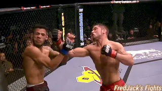 Jeremy Stephens vs Rafael Dos Anjos Highlights (Emphatic KNOCKOUT) #ufc