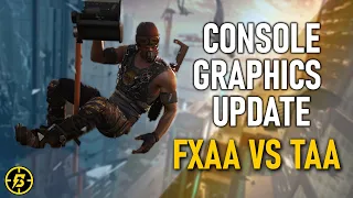 PUBG Console Graphics Update - FXAA vs TAA (Anti-Aliasing Update Xbox/PS5)