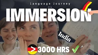 Immersion Language Learning |Interview w. India [Input Based Learning, German, #Refold, Anki, AJATT]