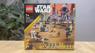 LEGO Star Wars 75372 Clone Trooper & Battle Droid Battle Pack BEMUTATÓ | 2024