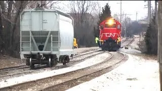 Switching The Addison Local #train #cn