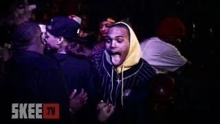 Chris Brown Debuts New Song w/ Rihanna at Diddy's Party