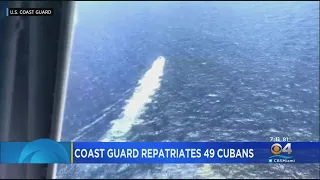 US Coast Guard Repatriates 49 Cubans After 4 Different Missions Off Florida Keys