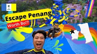 ESCAPE Penang  🟦💦 🟨  Is this waterpark worth going? 📢 Watch before you go!