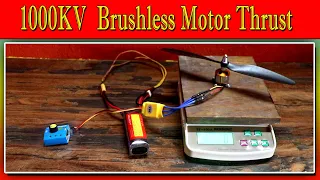 1000kv Brushless Motor Thrust